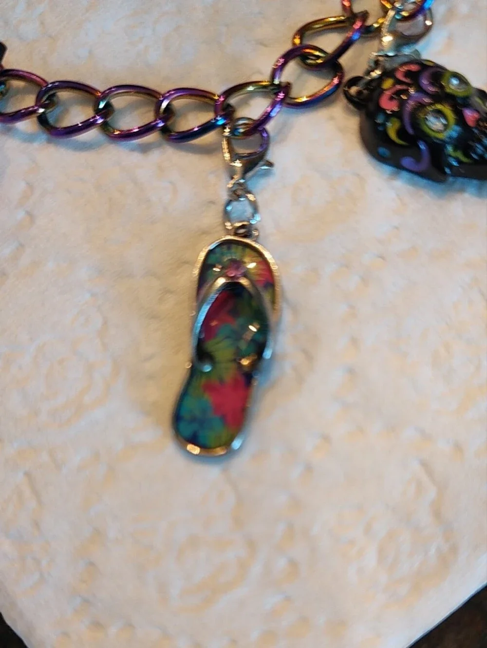 Custom Made Kids Bracelet With Three Removable Charms